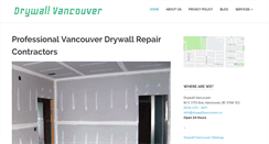 Desktop Screenshot of drywallvancouver.ca